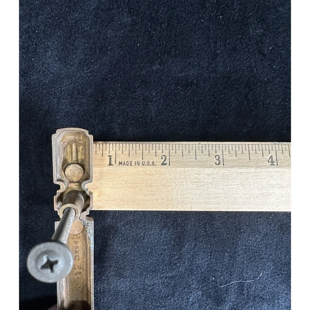 Vintage Brass Handles Set of 2 Vintage Hardware Pull 5.5